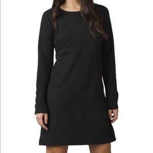 Prana Black Sweater Dress